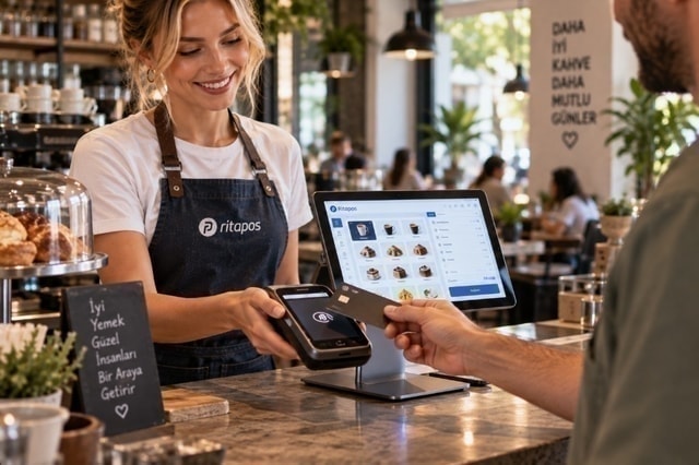 Ritapos tablet ve yazarkasa ile temassız kart ödemesi