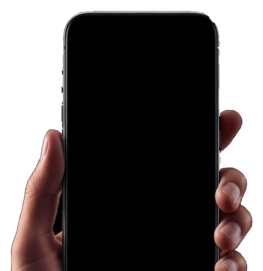 Markaya özel sadakat uygulamasını gösteren telefon